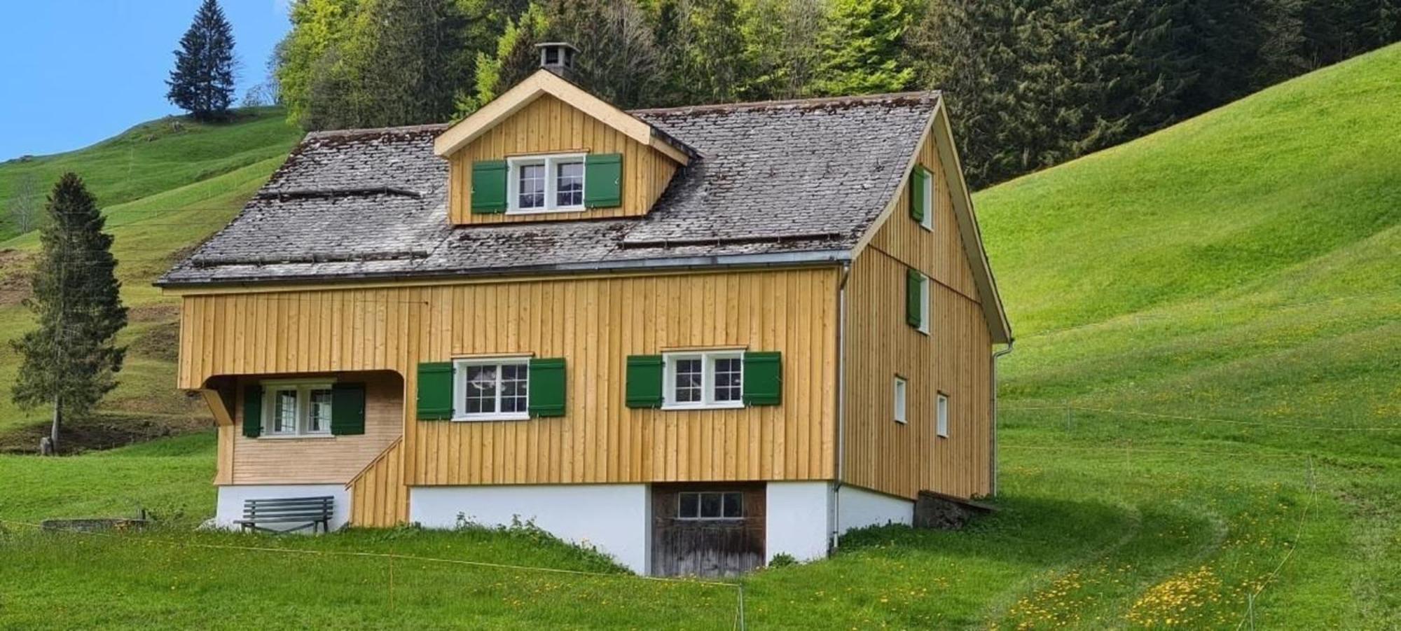 Ferienhaus Seuzach Nesslau Exterior foto